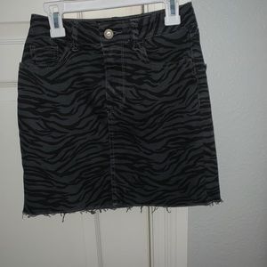 Hollister Denim Mini Skirt